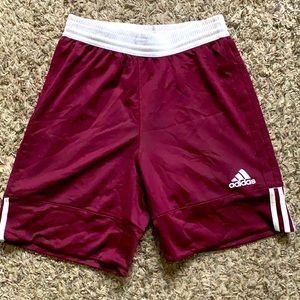 Burgundy Interchangeable Adidas shorts